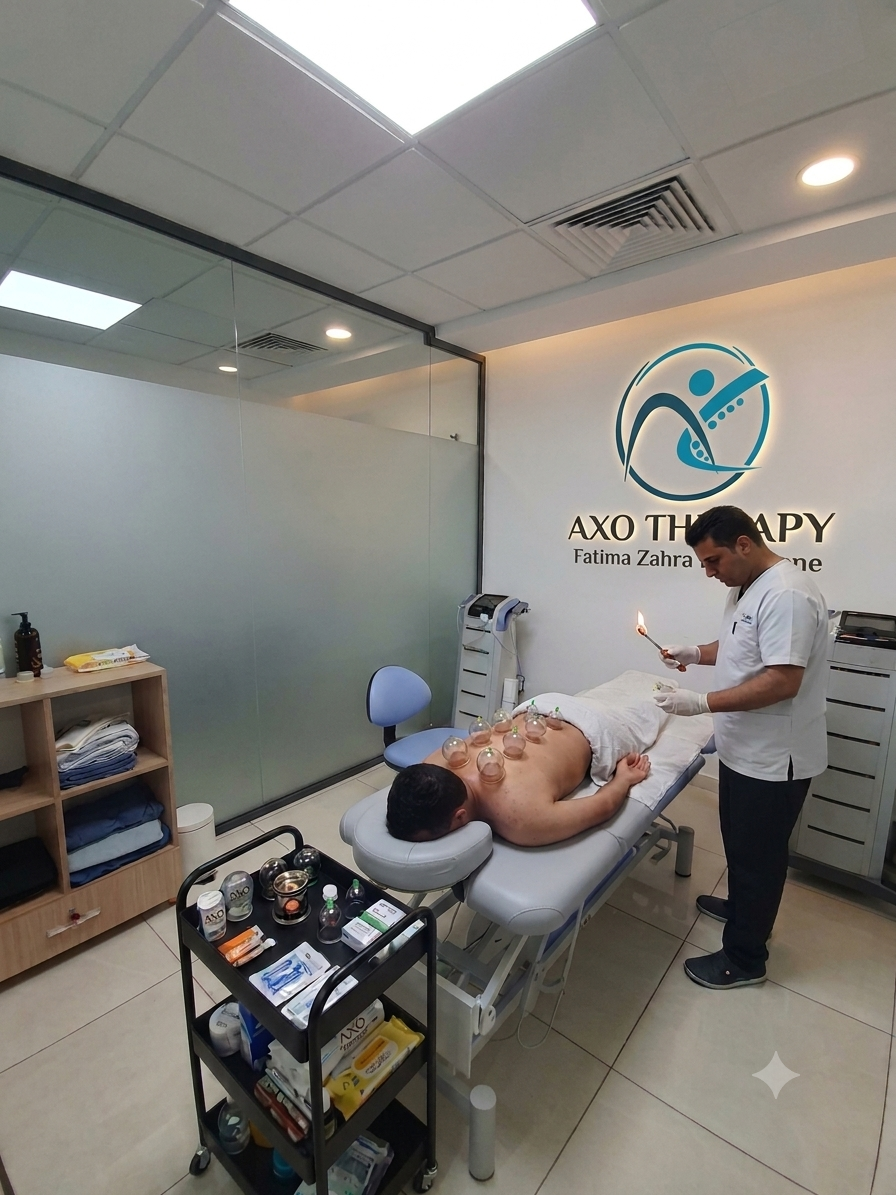 Cupping (Hijama) — Axo Therapy, cabinet de kinésithérapie à Agadir